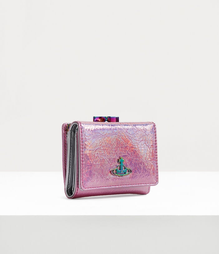 Vivienne Westwood IRIDESCENT SMALL FRAME WALLET